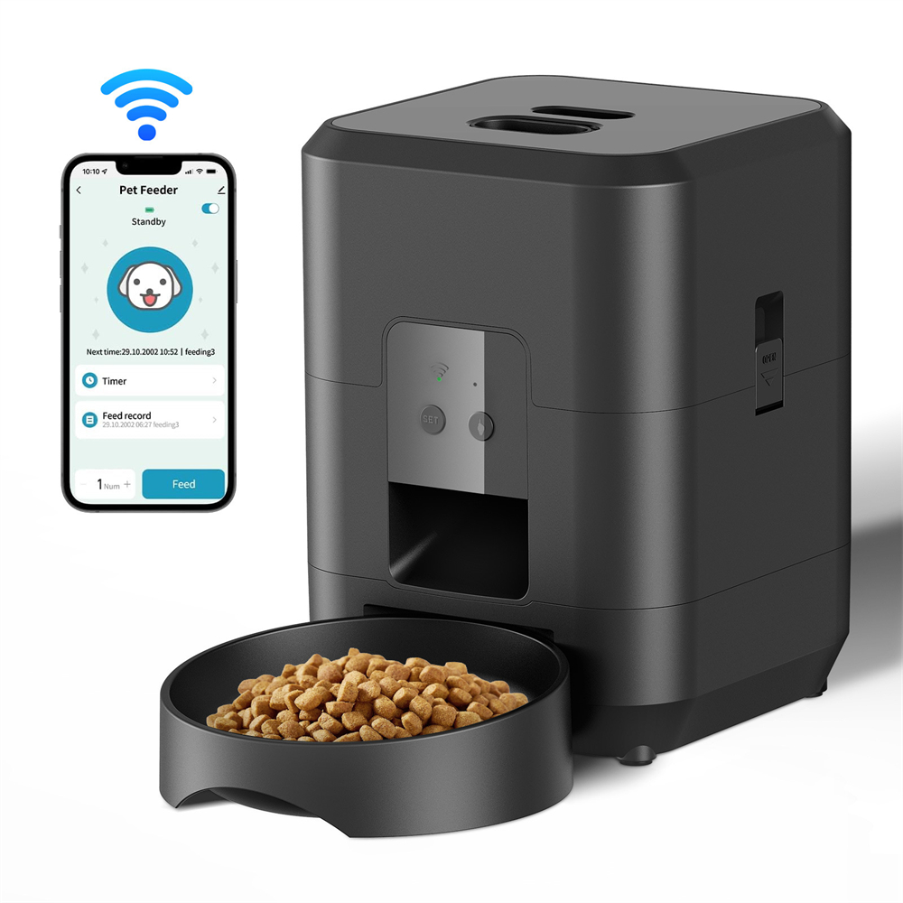 Pet Supplies Distributors In Usa - Pengumpan Hewan Peliharaan Otomatis Versi WiFi