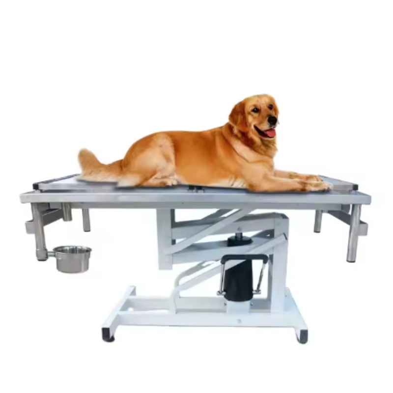 Pet Supplies Vet - Meja Operasi Hewan dari Baja Anti